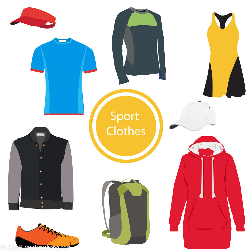 運動衣服集合Sport kldkollektion